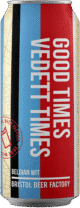 'Good Times Vedett Times' Belgian Wit Beer, Bristol Beer Factory